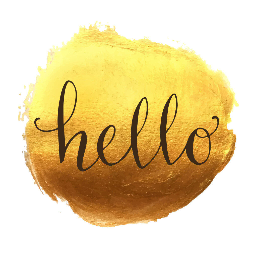 46728137 - hello hand lettering