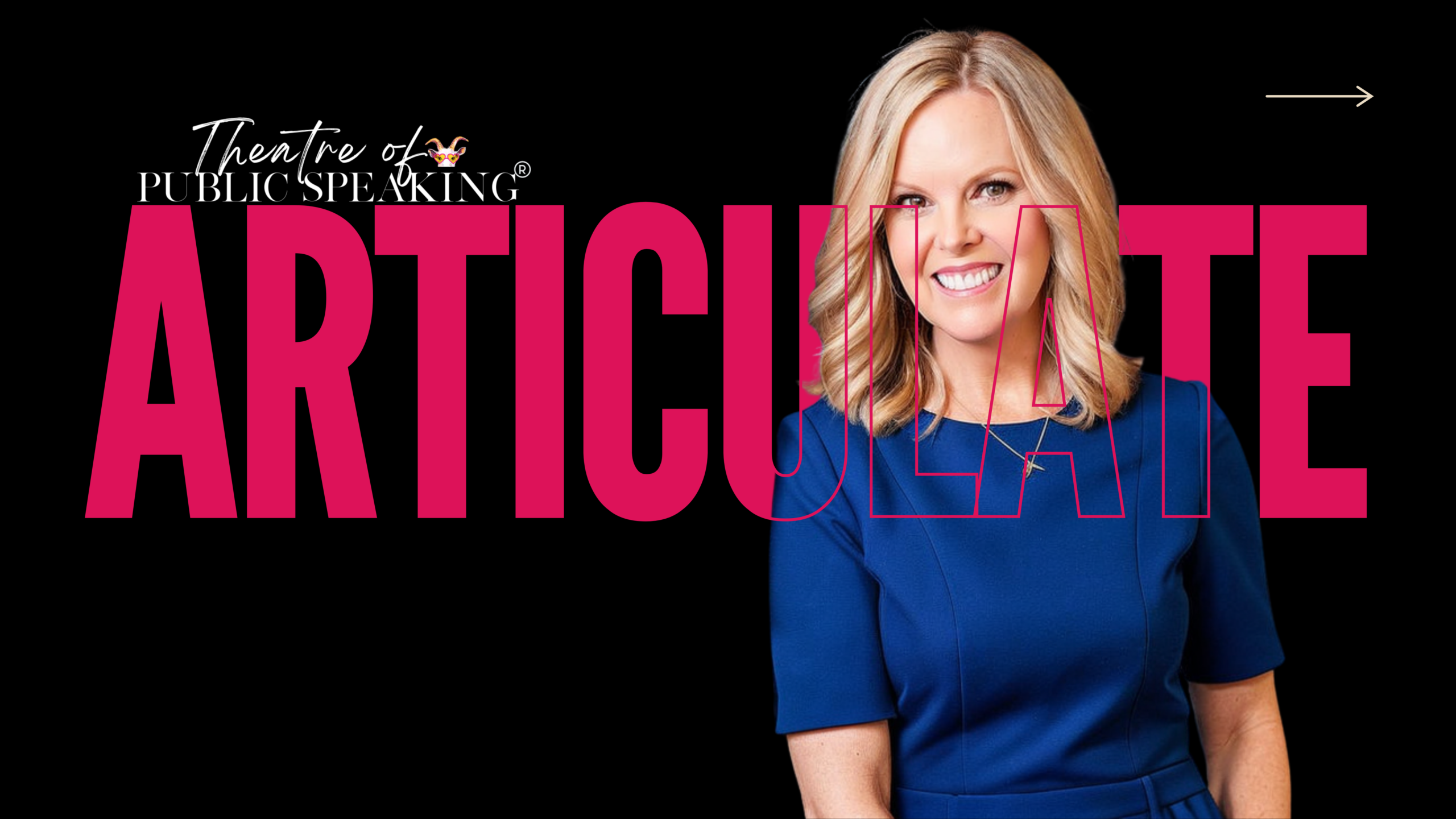 Theatre of Public Speaking presents Articulate, featuring Misty Megia